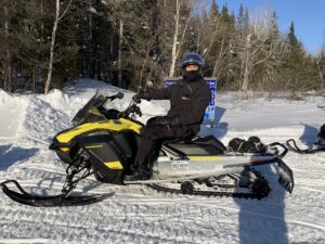 motoneige hiver